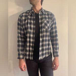 JACHS flannel button down shirt